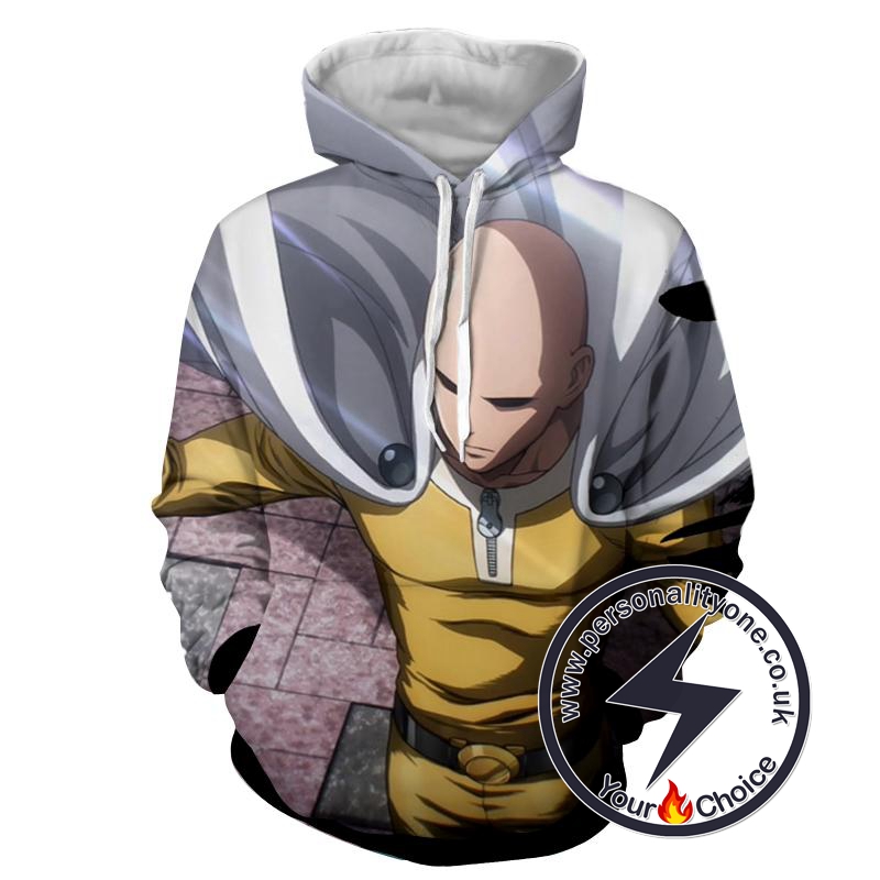 One Punch Man - Saitama 3D - Hoodies